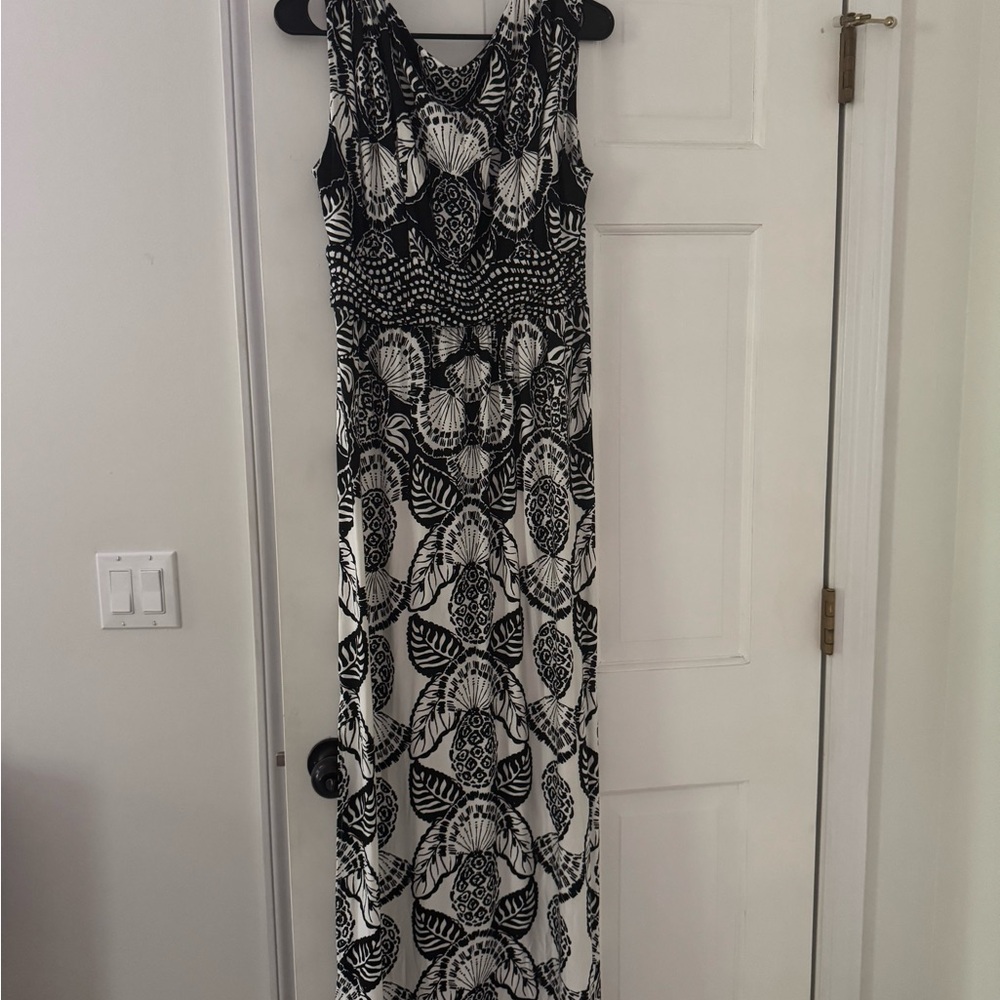 Lilly Pulitzer Black and White Maxi- NWT - size medium - holland